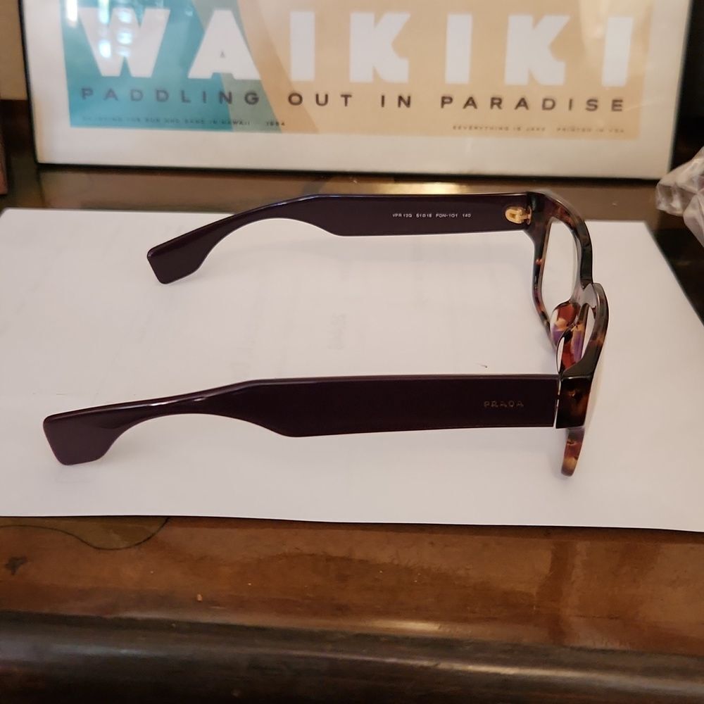 Authentic PRADA Tortoise Eyeglasses  VPR 120 - Picture 2 of 7